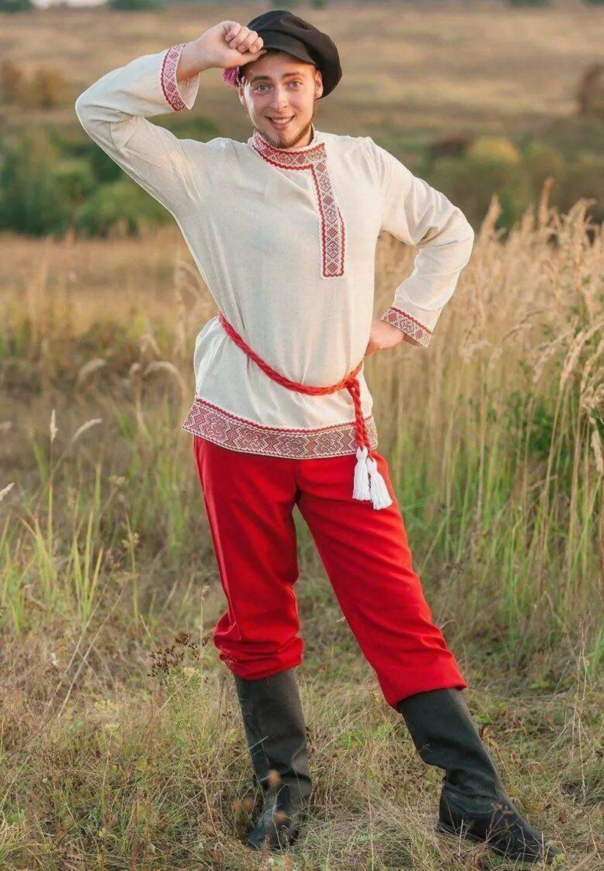 фото мужского русского костюма