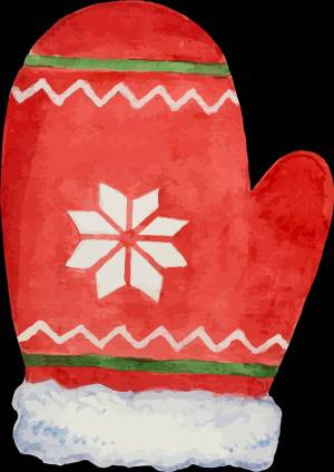 Раскраска рукавичка для малышей #10 #480308