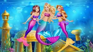 Раскраска русалки игры для девочек #11 #480905