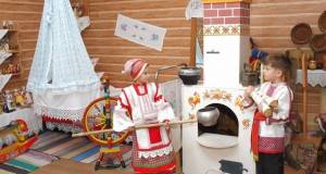Раскраска русская изба для детей #16 #481103