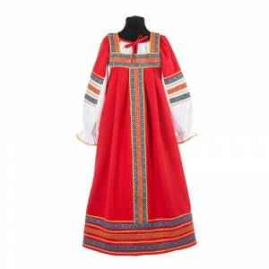 Раскраска русская народная одежда #13 #481198