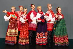 Раскраска русская народная одежда #16 #481201