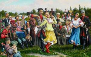Раскраска русские народные #15 #481336