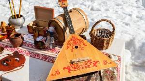 Раскраска русские народные инструменты музыкальные #17 #481452