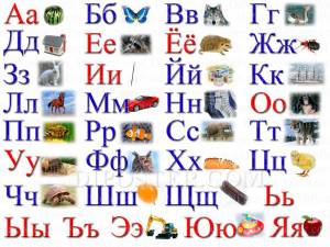Раскраска русский алфавит для детей #11 #481588