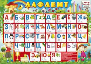 Раскраска русский алфавит для детей #28 #481605