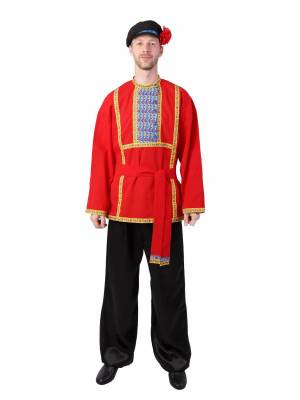 Раскраска русский народный костюм мужской #9 #481691