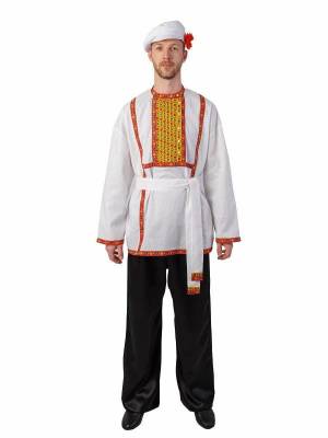 Раскраска русский народный костюм мужской #11 #481693