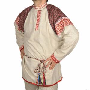 Раскраска русский народный костюм мужской #21 #481703