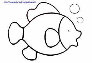 Раскраска рыбы для для детей 3 лет #32 #482420