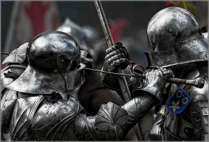 Раскраска рыцари средневековья #16 #482521