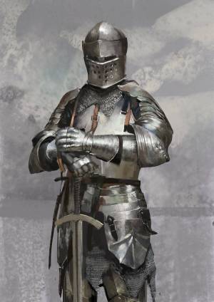 Раскраска рыцари средневековья #24 #482529