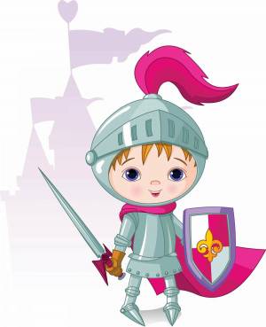 Раскраска рыцарь для детей #33 #482577
