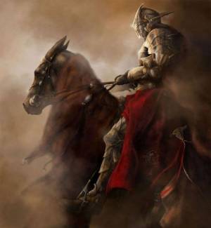 Раскраска рыцарь на коне #17 #482598