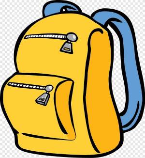 Раскраска рюкзак для детей #2 #482660