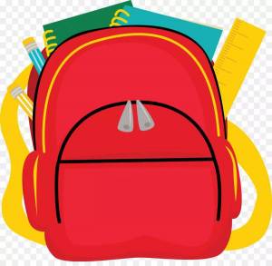 Раскраска рюкзак для детей #3 #482661