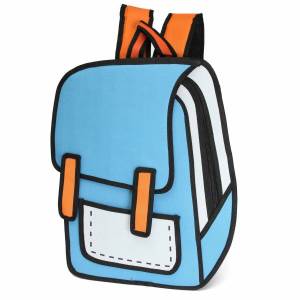 Раскраска рюкзак для детей #14 #482672