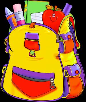 Раскраска рюкзак для детей #24 #482682
