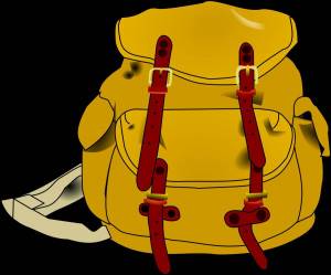 Раскраска рюкзак для детей #27 #482685