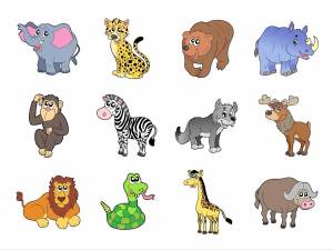 Раскраска с животными для детей от 6 до 10 лет #6 #483594