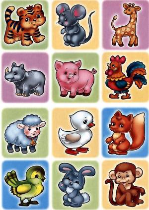 Раскраска с животными для детей от 6 до 10 лет #8 #483596