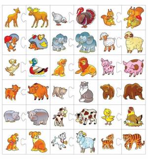 Раскраска с животными для детей от 6 до 10 лет #10 #483598