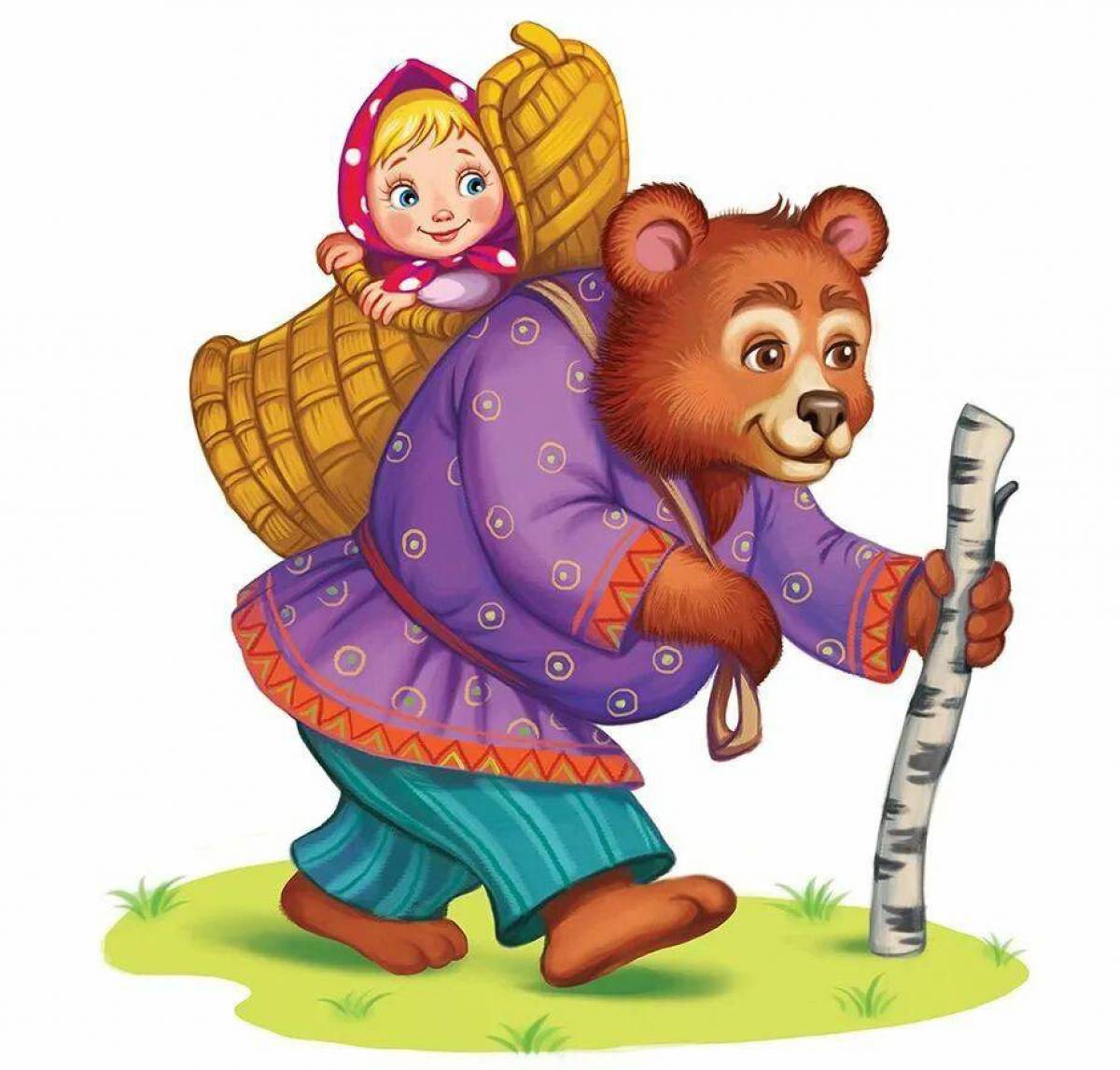 Русская народная сказка маша и медведь #12