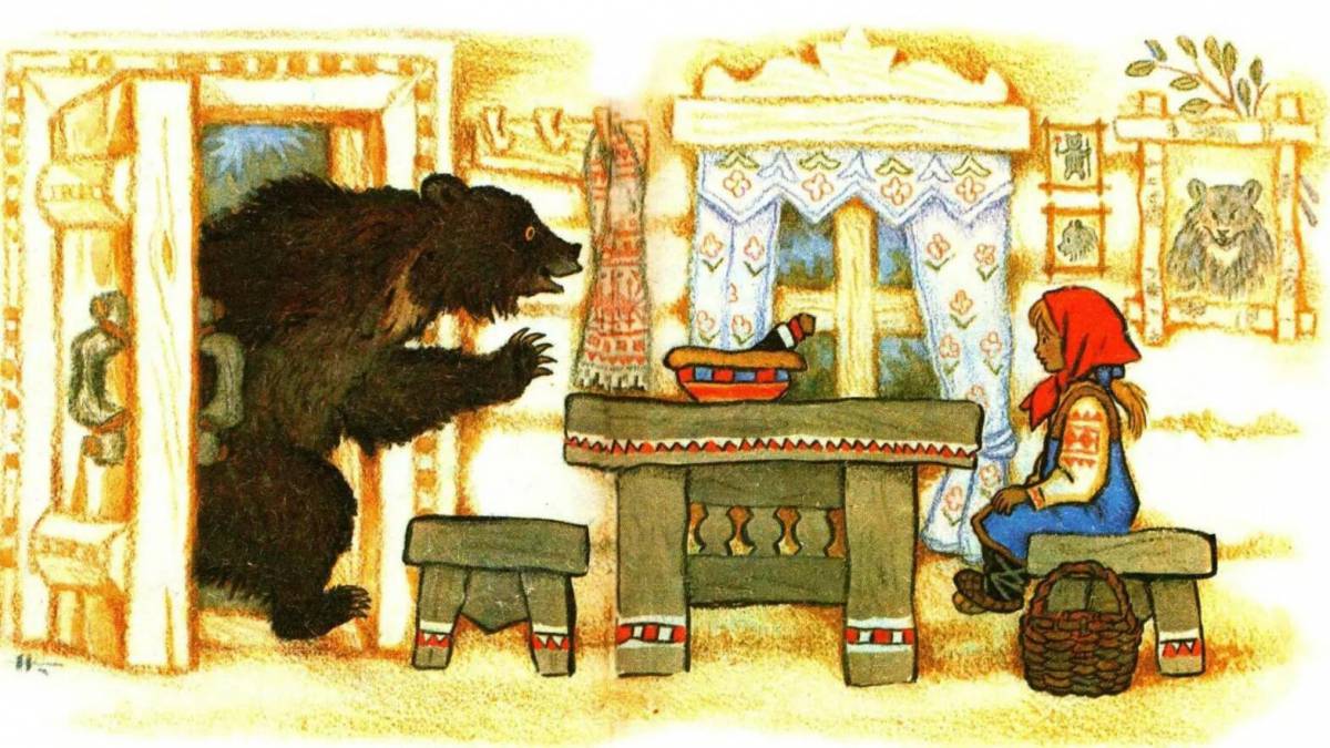 Русская народная сказка маша и медведь #14