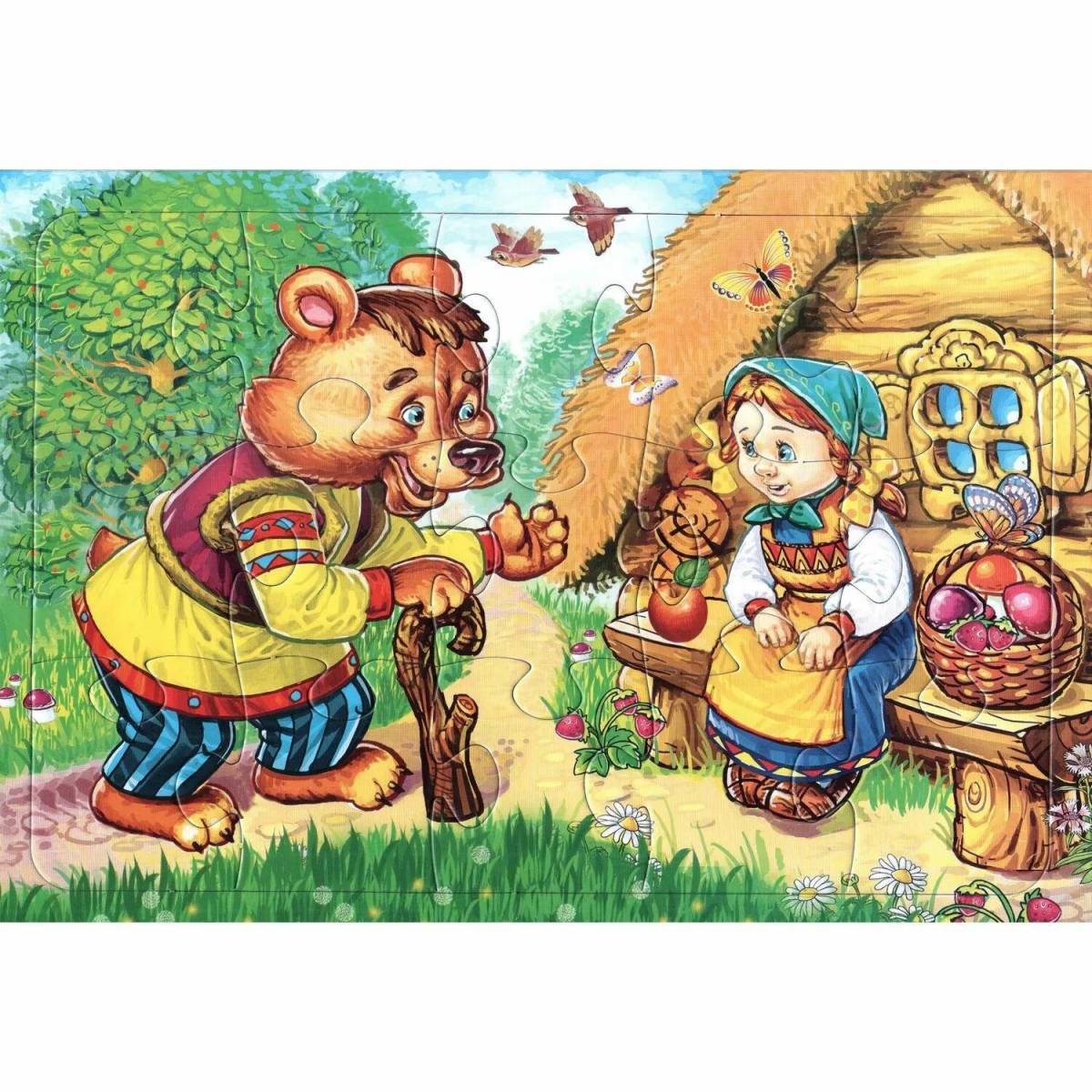 Русская народная сказка маша и медведь #24