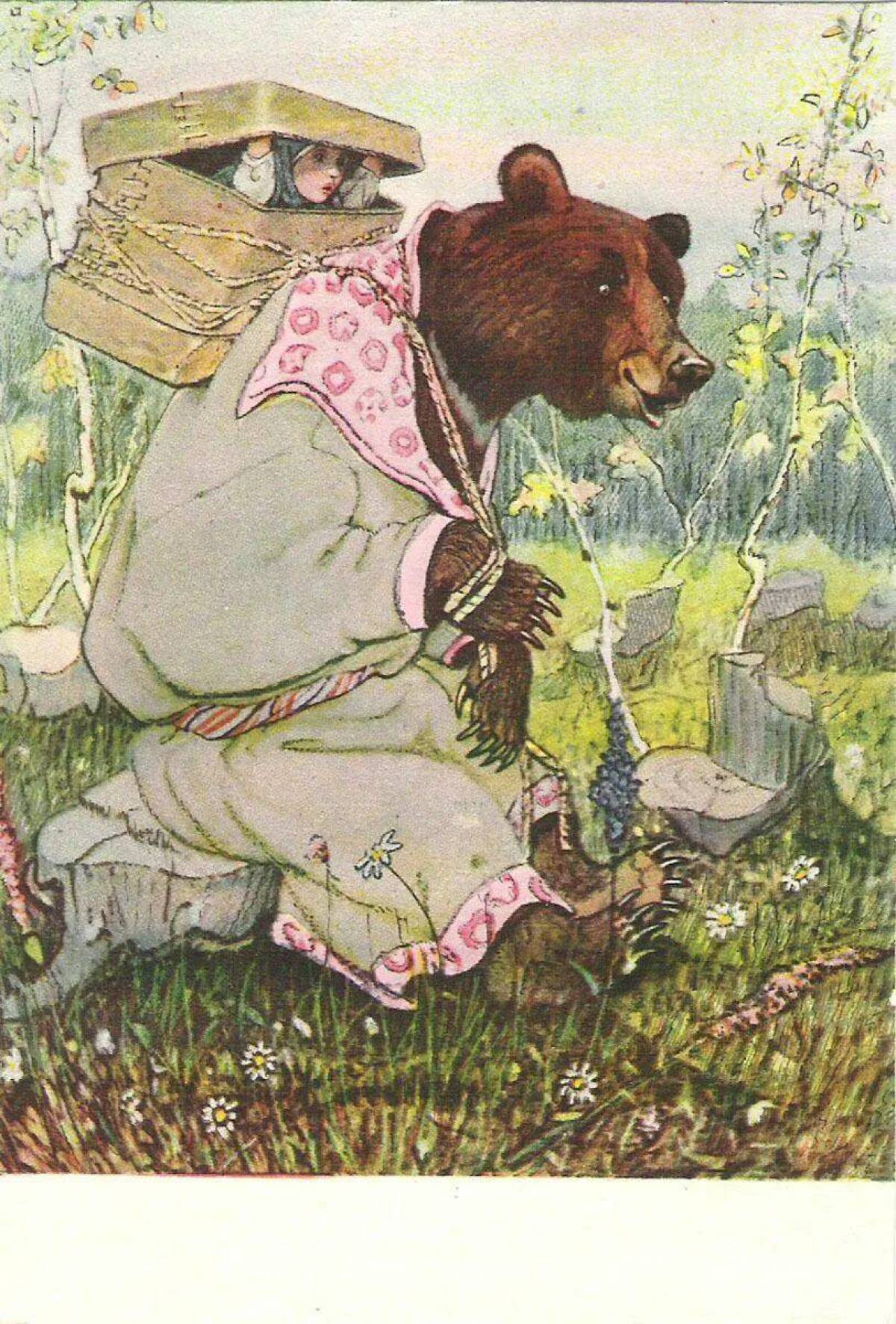Русская народная сказка маша и медведь #27
