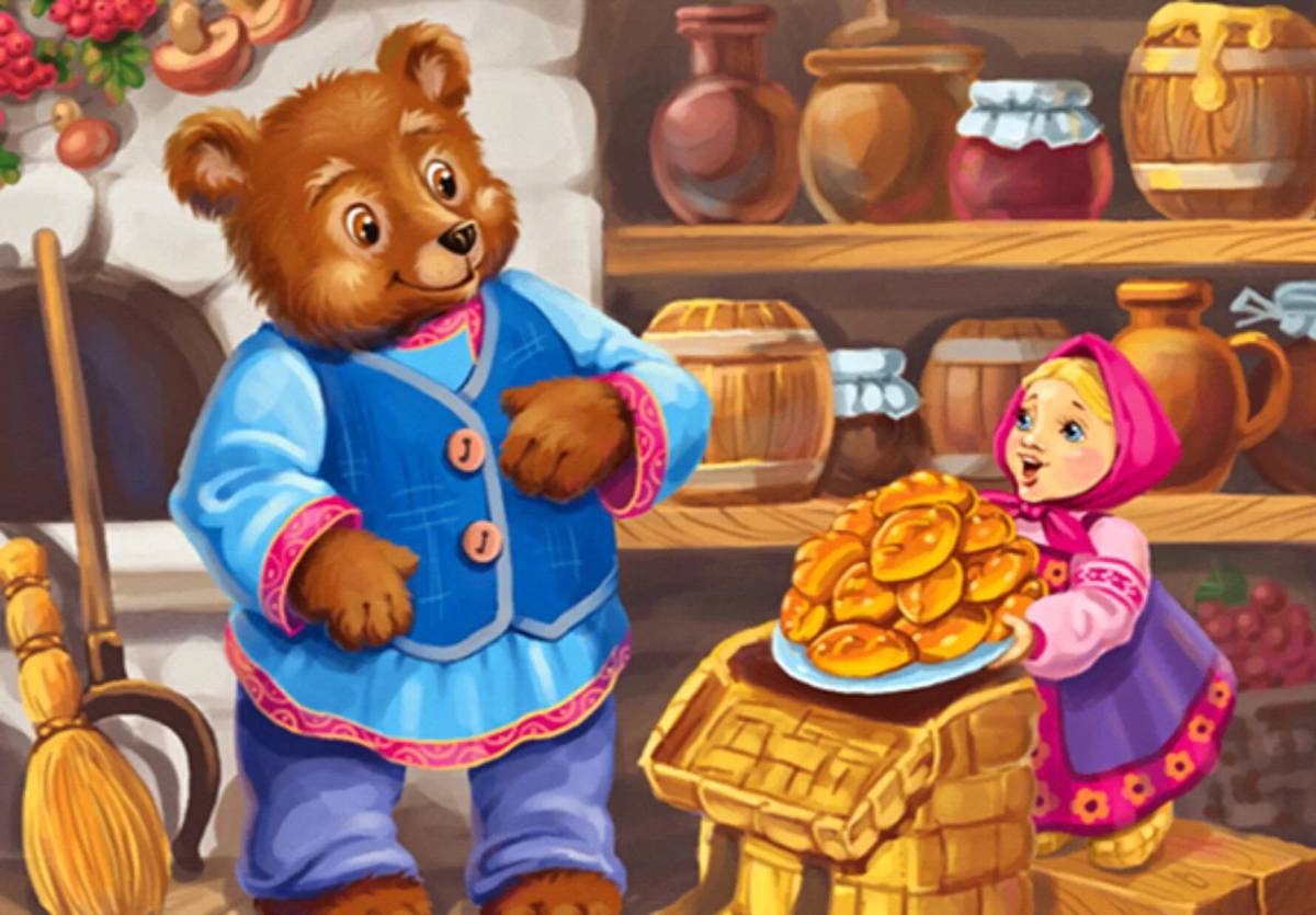 Русская народная сказка маша и медведь #37