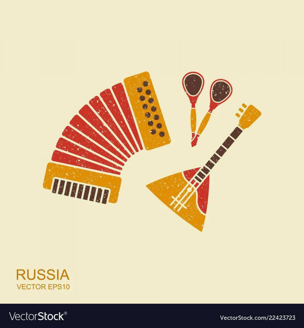 Русские народные инструменты для детей с названиями #9