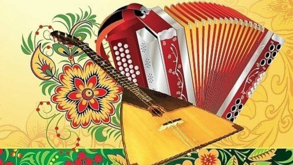 Русские народные инструменты музыкальные #20