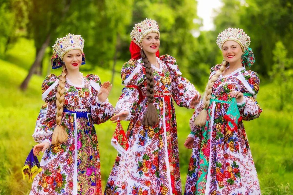 Русско народный костюм #20