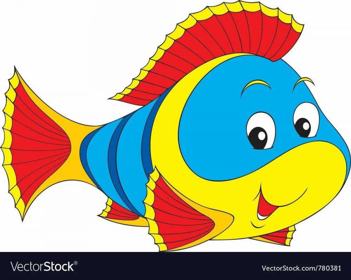 Рыбка для детей 2 3 лет #9