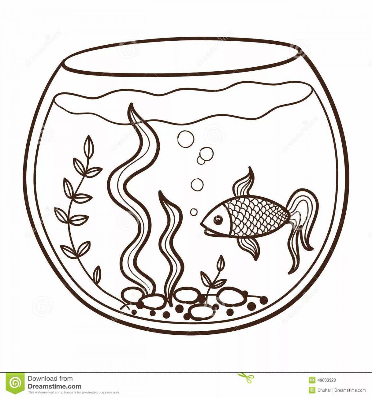 Рыбки в аквариуме для детей 4 5 лет #30