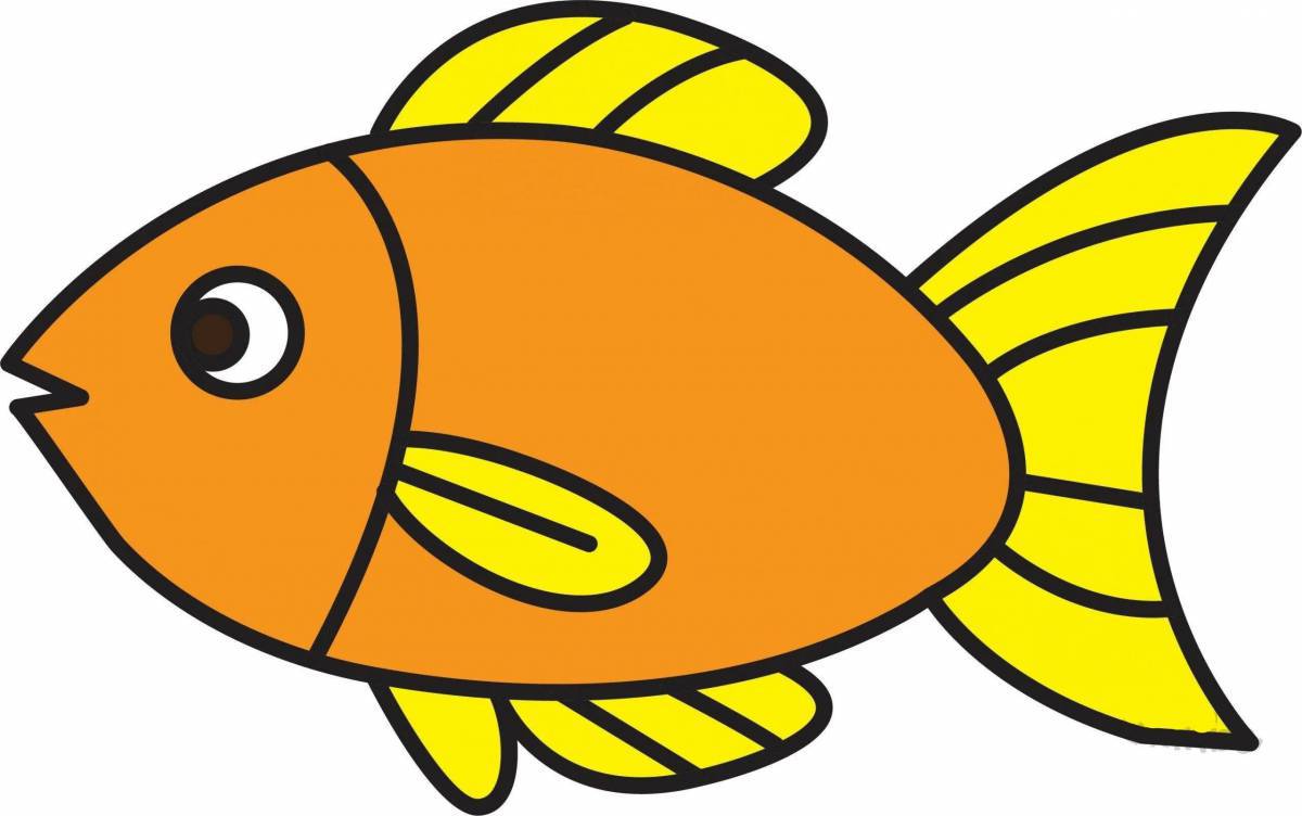 Рыбы для детей 3 4 лет #8