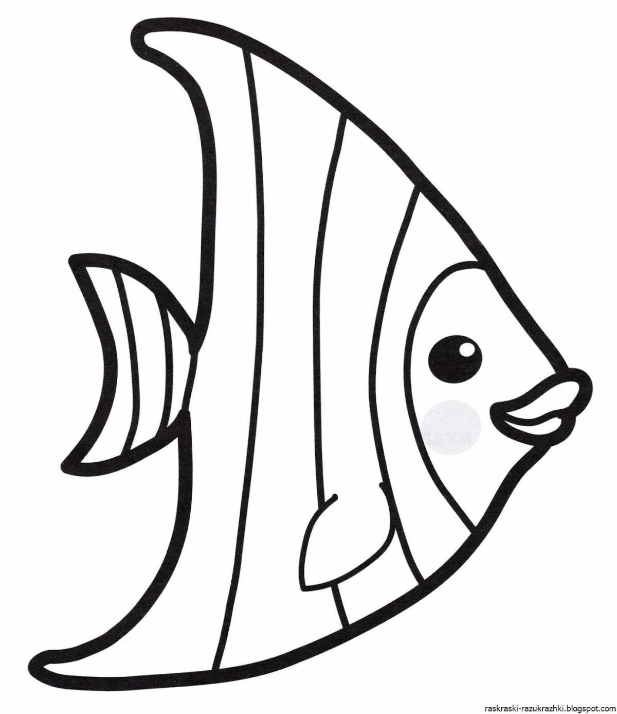 Рыбы для детей 3 4 лет #35