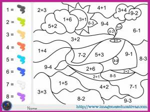 Раскраска с примерами для дошкольников до 5 #38 #484476