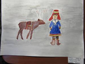 Раскраска саамы для детей #13 #485002