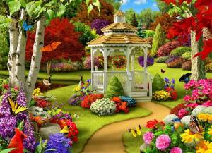 Раскраска сад для детей #21 #485272