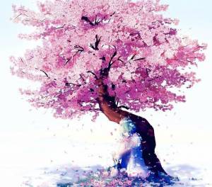 Раскраска сакура дерево #14 #485630