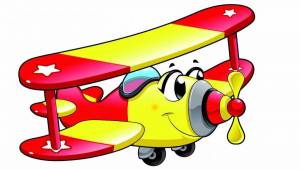 Раскраска самолет детская #12 #486051
