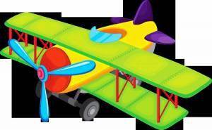 Раскраска самолет детская #17 #486056