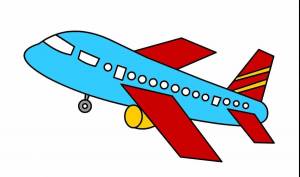 Раскраска самолет детская #31 #486070