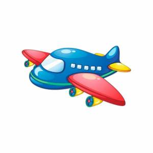 Раскраска самолет для детей 2 3 лет #7 #486079