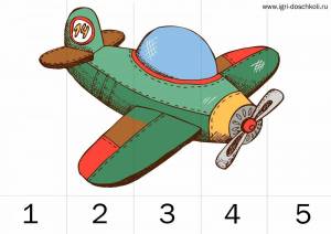 Раскраска самолет для детей 4 5 лет #22 #486132