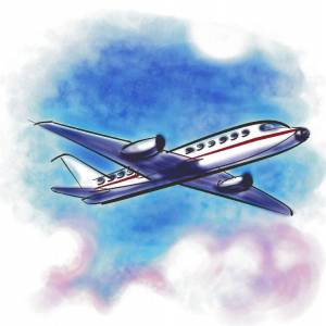 Раскраска самолет рисунок #1 #486320