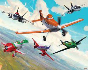 Раскраска самолеты мультфильм #12 #486429