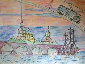 Раскраска санкт петербург для детей 5 6 лет #22 #487063